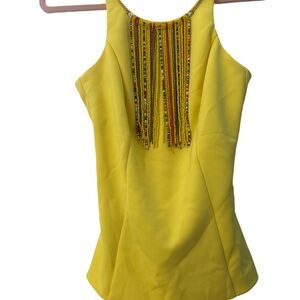 XOXO Yellow Beaded Camisole